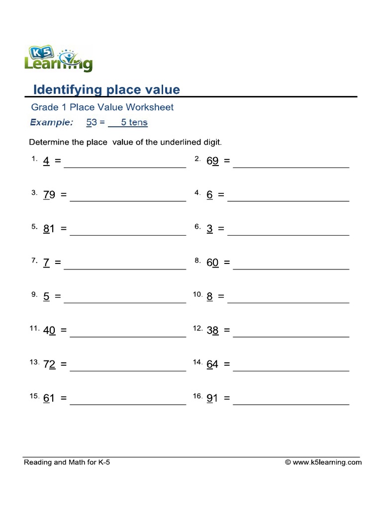 Grade 1 Place Value | PDF