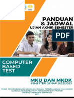 Panduan & Jadwal Uas Genap 2022-2023 CBT Mku & MKDK