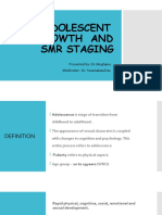 Adolescent Growth and SMR Staging