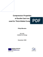 Compression Properties of Ductile Iron