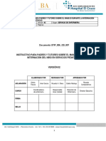 Documento UTIP - 006 - OD - 007: Del Niño en Servicios Pediátricos