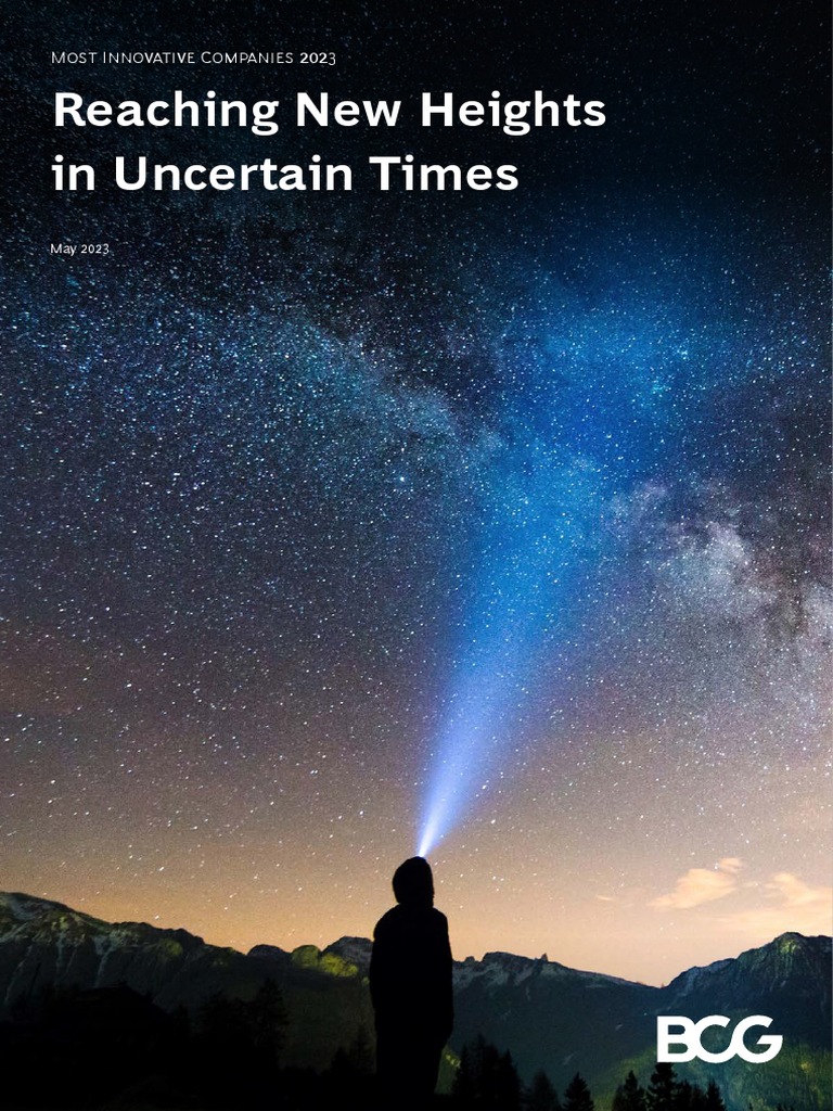 BCG Most Innovative Companies 2023 Reaching New Heights in Uncertain ...