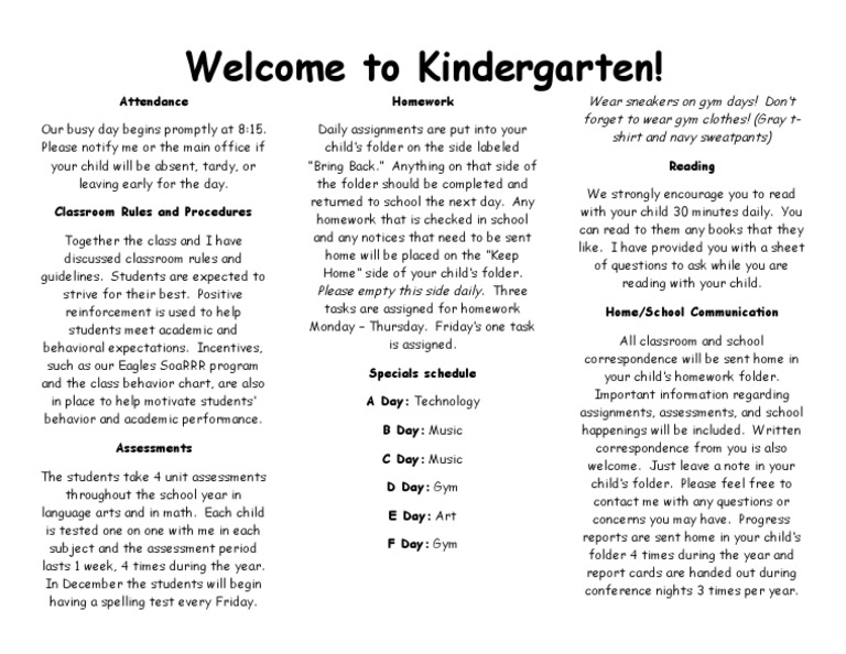 Back To School Night | PDF | Homework | Cognitive Science