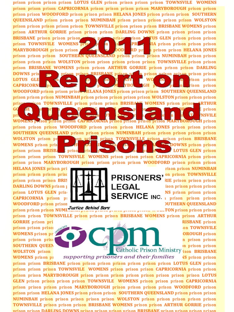 Report On QLD Prisons | PDF | Cost Of Living | Solitary Confinement