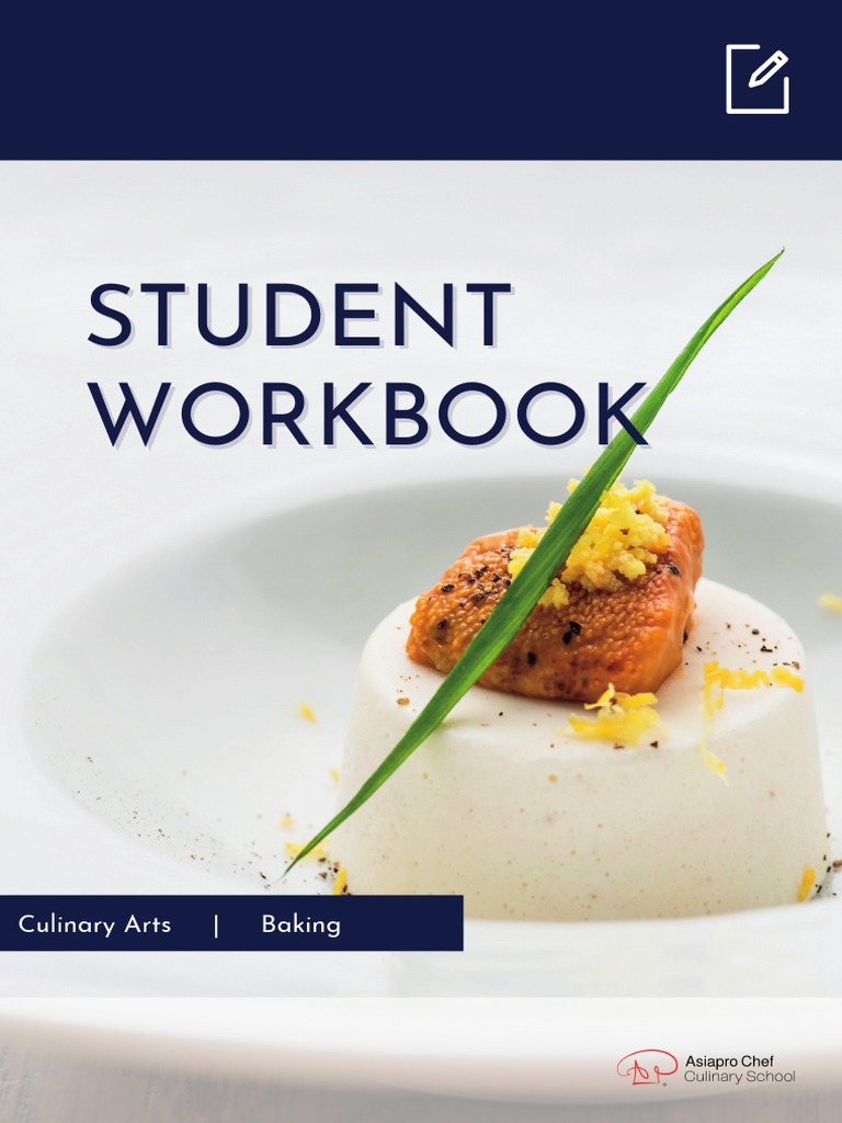Culinary Arts Student Workbook Guide | PDF | Pasta | Roasting