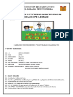 Plan de Trabajo Municipio Escolar 2022 Noviembre