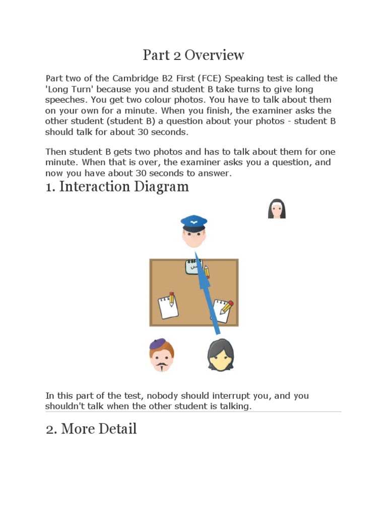 B2 Speaking Part 2: Photo Comparison Guide | PDF