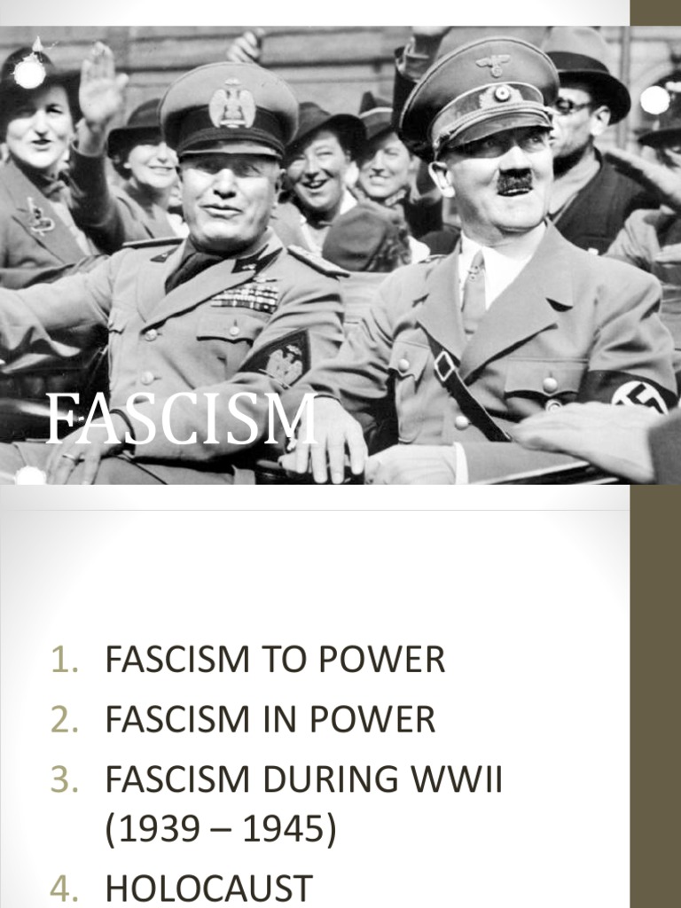 01 fascism road to power pdf fascism ideologies