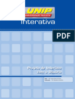 Projeto de Interface Com O Usuário -Livro-Texto – Unidade I