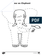 T TP 2660320 Eyfs Draw An Elephant Pencil Control Activity Ver 1