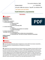 Notes Compartiments Liquidiens