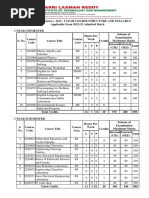 CSE (Data Science) - R22-1st Year Course Structure & Syllabus