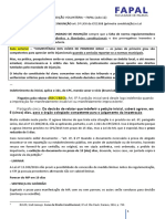 Aula 12 - 16.05.2023 - Procedimentos Especiais Jurisdição Voluntária - MI, HD