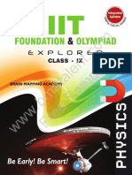 IIT Foundation Olympiad Explorer Class 9 Physics