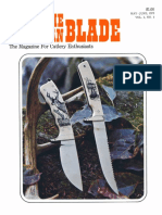 The American Blade The Magazine For Cutlery Enthusiasts Issue 1 May-June, 1973 (BLADE Magazines Historic First Issue) (BLADE Magazine)