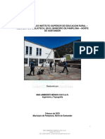 Estudio Geotecnico Instituto ISER - Pamplona Mas Ambiente A