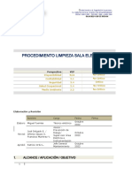 36 Limpieza de Sala Eléctrica O - M MLP Gop It Des 036