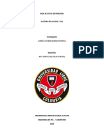 Algebra Relacional SQL