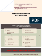 Modul 3 PPD (Tahap Perkembangan Bahasa Dan Kemampuan Berpikir Matematis)