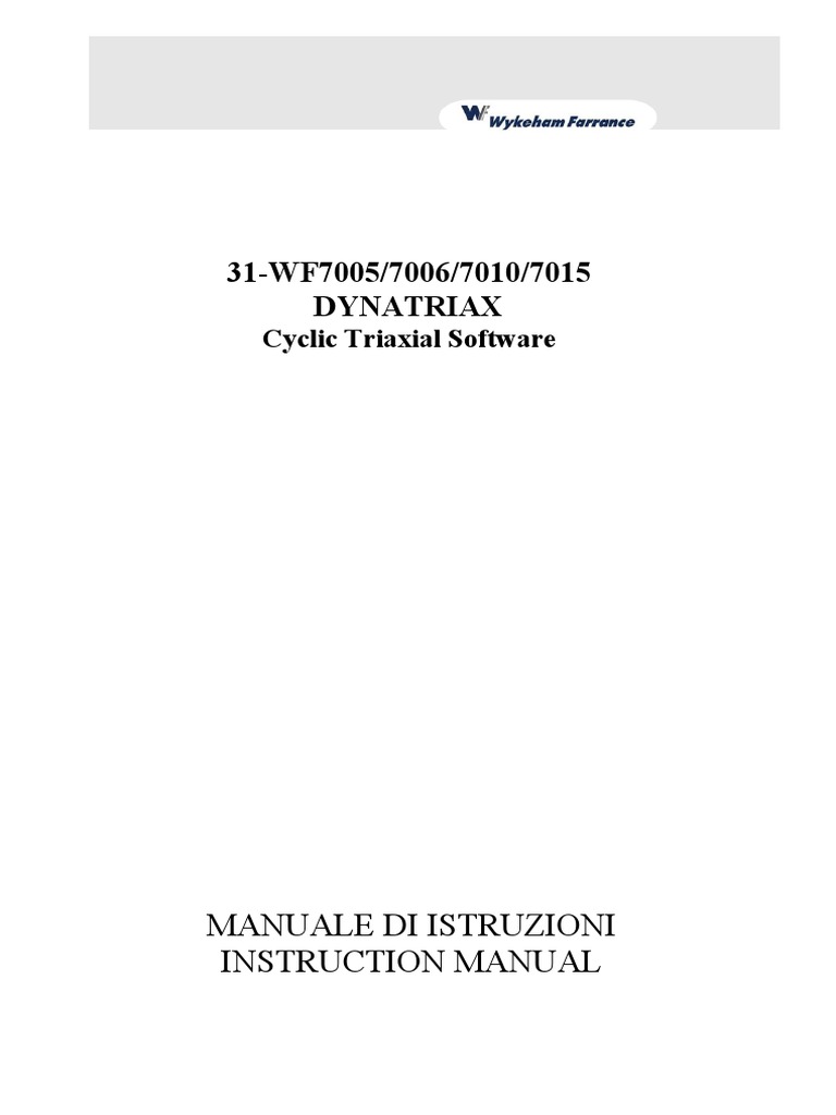 31-WF7005 -10 -15 - SW - Rev 4 - EN - 20_09_2013 | PDF