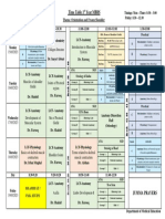 Timetable 1st Year MBBS MSK Module Week 2