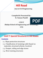 Unit 7 Special Structures in Hill Roads