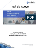 Legislación Laboral en La Relación Contractual de Los Trabajadores de La Empresa