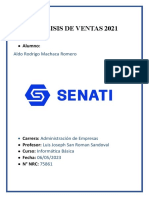 Análisis de Ventas 2021 - Aldo Machaca