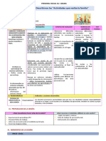 S 16 Mayo - PS. Describimos "Actividades Que Realiza La Familia"