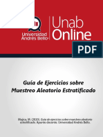 Guía de Ejercicios Sobre Muestreo Aleatorio Estratificado