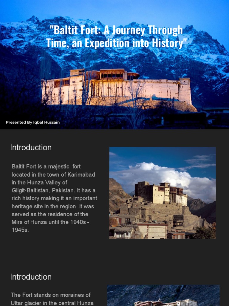 Baltit Fort | PDF