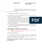 Clase No. 2. Evaluación, Caracteristicas y Tipos