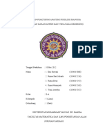 Laporan Praktikum Anatomi Fisiologi Manusia (Kecebong)