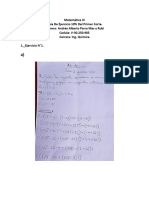 Actividad de Matemática IV de 10% Del Primer Corte AndresParra