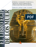 EGIPTO - El Libro de Los Muertos - Budge Wallis - Edicion Poetica