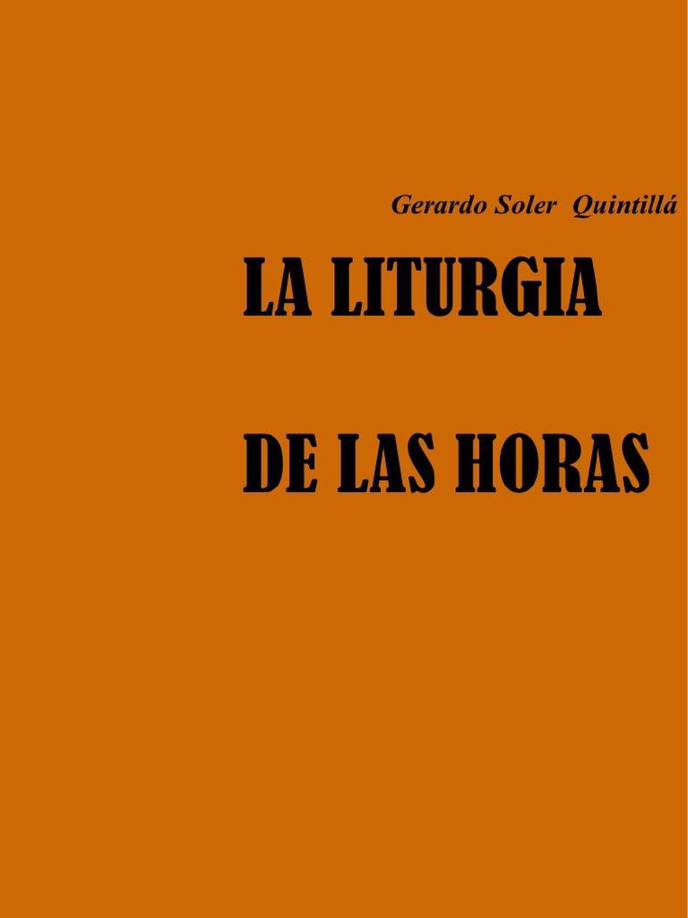 Liturgia de Las Horas PDF