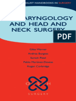 Otolaryngology and Head and Neck Surgery (Oxford Specialist Handbooks in Surgery) (Rogan Corbridge, Andrea Thirlwall, Suresh Patel Etc.)
