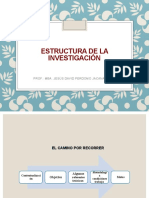 Estructura de La Investigación