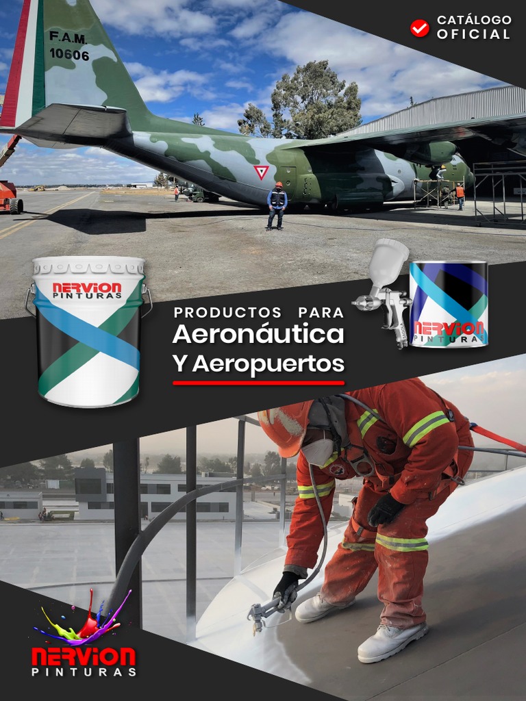 Productos para Aeronáutica y Aeropuertos - Catálogo - Nervión Pinturas ...
