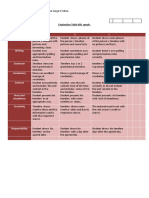 8° BÁSICO Evaluation Table 8 Th.