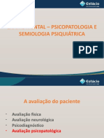 Aula 2 - SM Psicopatologia e Semiologia Psiquiátrica