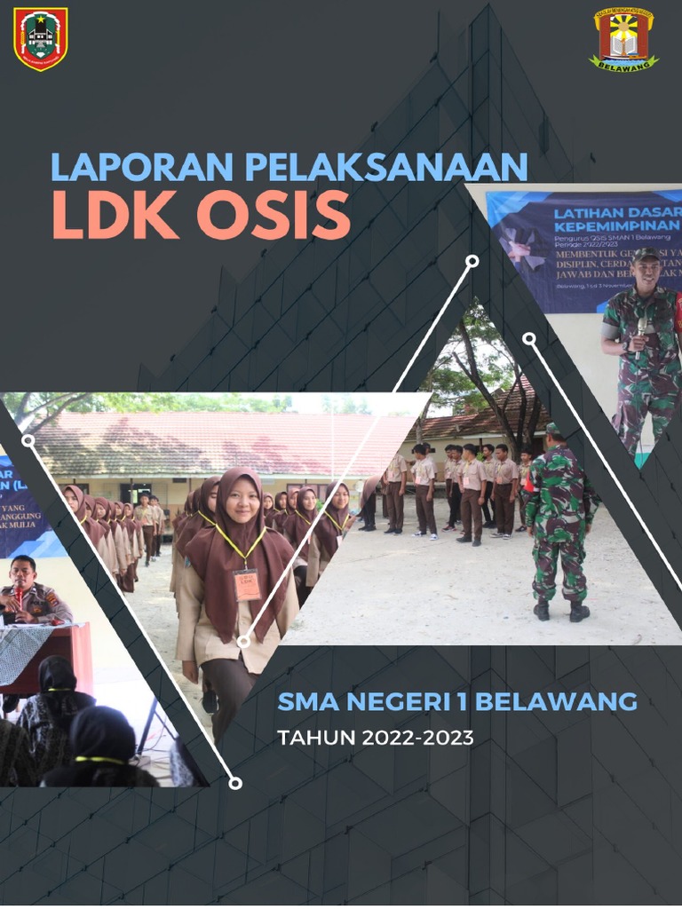 Laporan Kegiatan LDKO OSIS SMA 1 Belawang | PDF | Pengembangan Diri