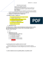 10 Preguntas Políticas Sociales