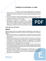 Problemática Energética en LatAm y El Caribe