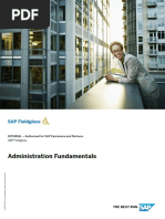 SAP FG Administration Fundamentals