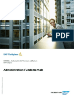 SAP FG Administration Fundamentals
