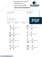 Tarea Fracciones 6a