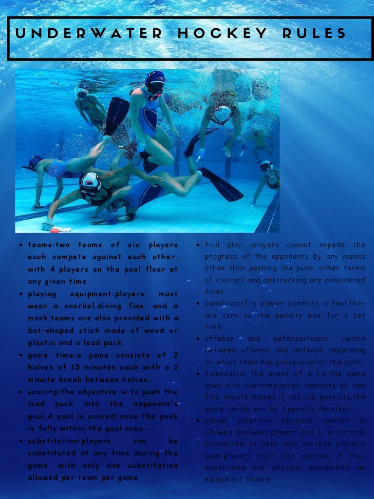 Underwater Hockey Rules PDF