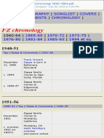 FZ Chronology 1940-1964