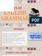 Basics of English Grammar